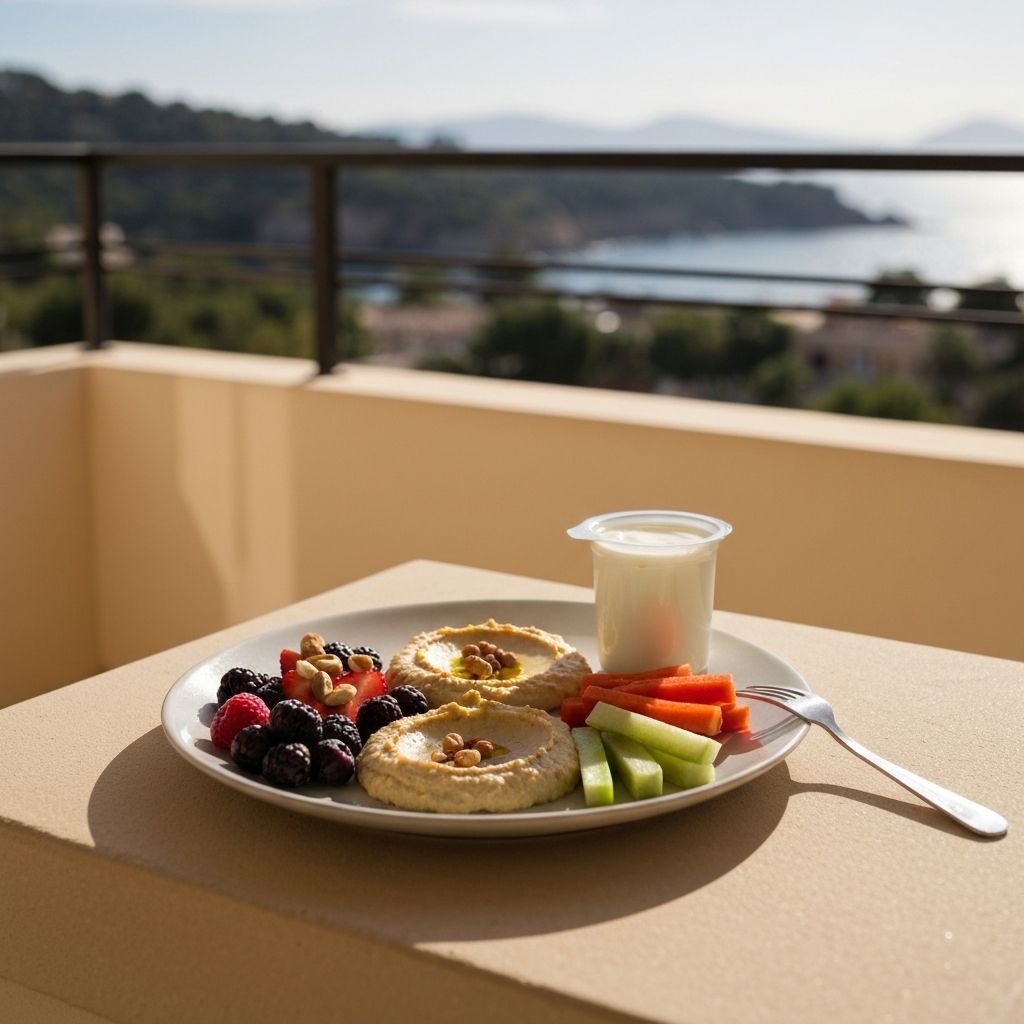 Sunčana terasa s međuobrokom, prirodno popodnevno svjetlo, održavanje energije